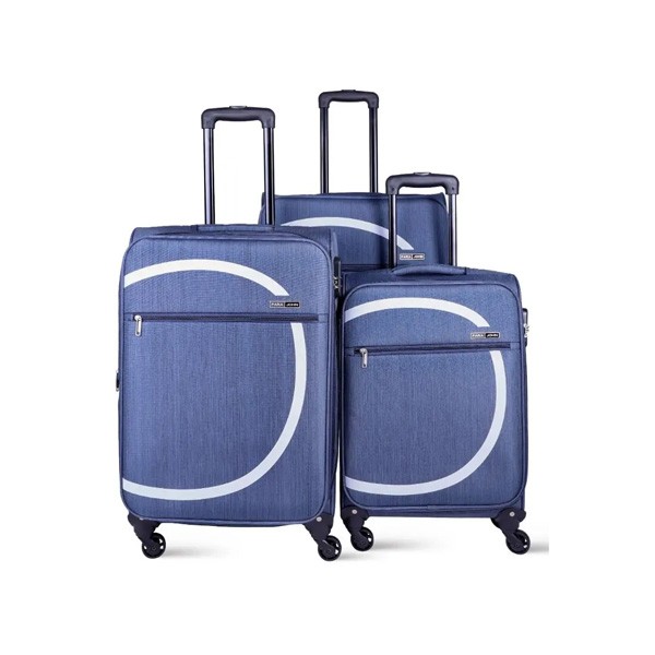 Para John Travel Luggage Suitcase Set of 3 - Blue Color, Model No, PJTR3173L