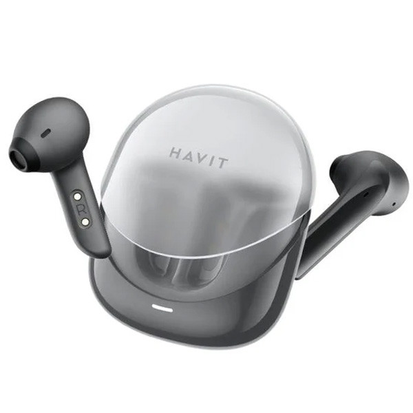 Havit Modern Buds True Wireless Stereo Earbuds, Black Color, Model No. ModernBuds-Black