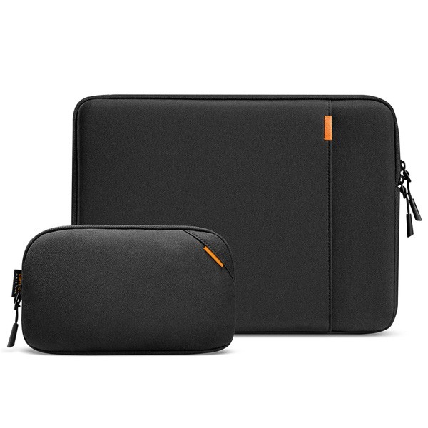Tomtoc Defender A13 Laptop Sleeve & Pouch (Macbook) 15", Black Color, Model No. A13E3DV