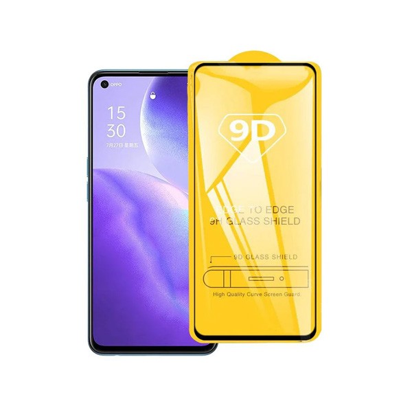 OEM 9D Full Coverage Tempered Glass Screen Protector for Oppo Reno 5 5G