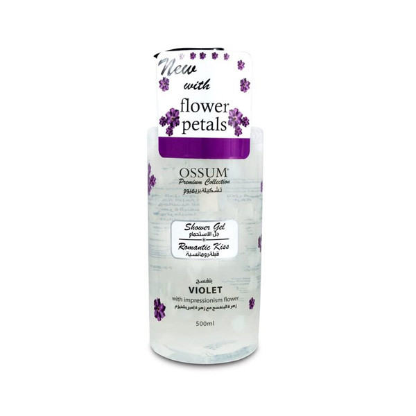 Ossum Shower Gel Violet 500ml for Women
