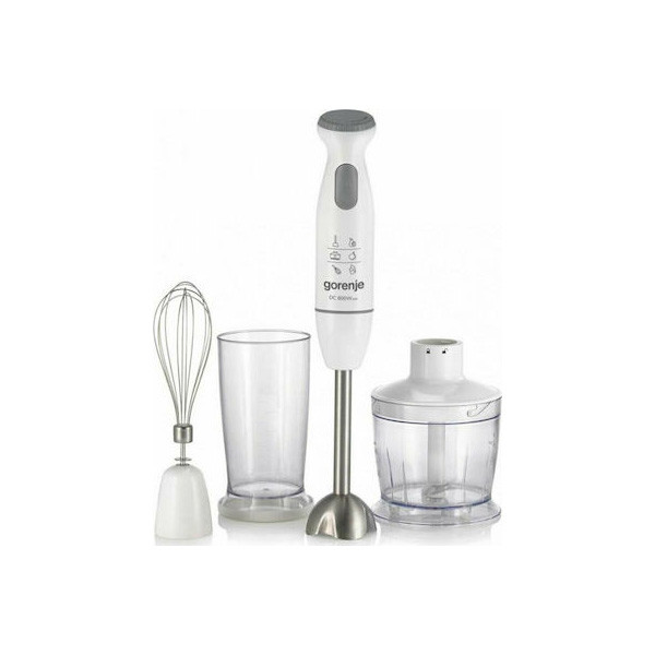 Gorenje Hand Blender with Stainless RodSet Model No. HBC 804QW