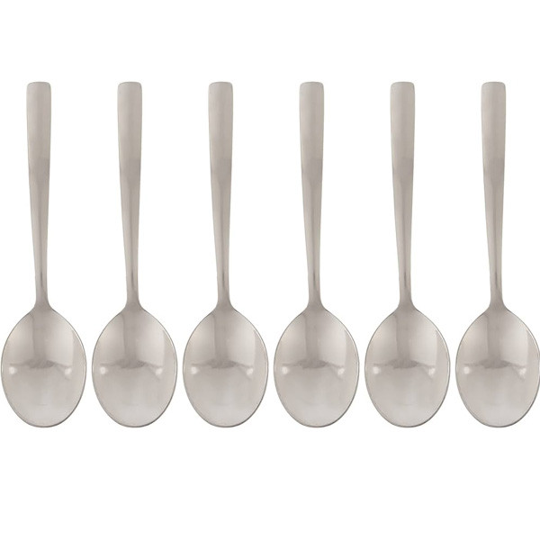 Royalford Cutlery-14 6Pcs SS Tea Spoon 1x72, Model No. RF10067