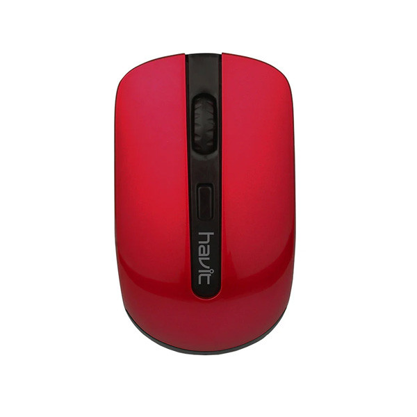 Havit 4 Keys Wireless Mouse, Black + Red Color, Model No. HV-MS989GT