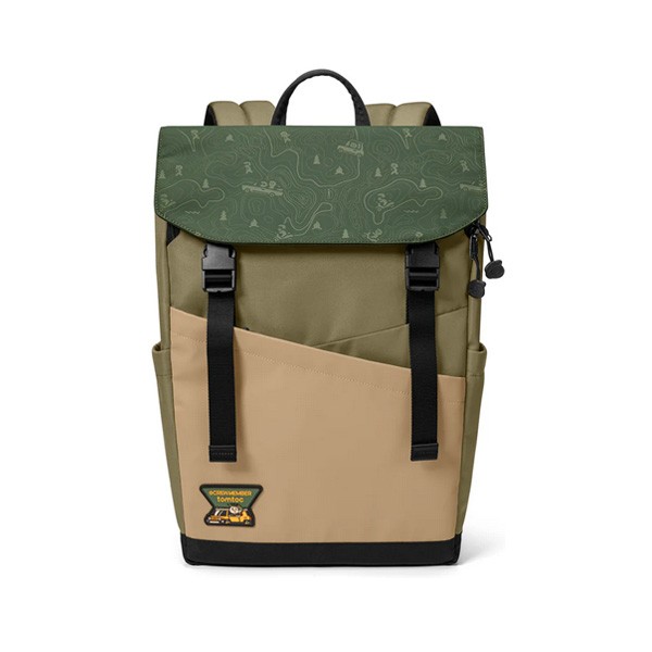 Tomtoc Slash G-Crew T64 Backpack 18LT, Green Color, Model No. T64M1T1GC