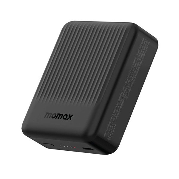 Momax Q.Mag Minimal 2 10000mAh Magnetic Power Pack, Black Color, Model No. IP123D
