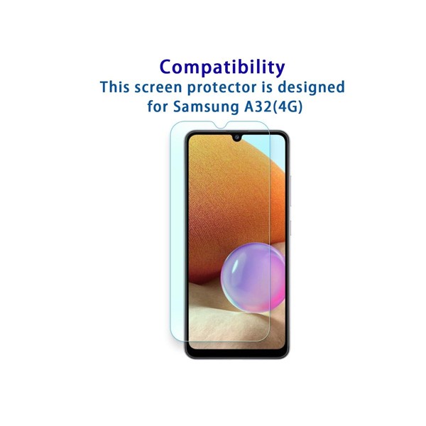 OEM Tempered Glass Green Screen Protector for Samsung Galaxy A32 4G
