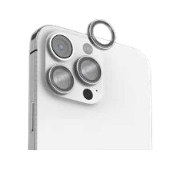 Momax iPhone 15/15 Plus Lens Protector, Silver Color, Model No. PZAP23CS1S