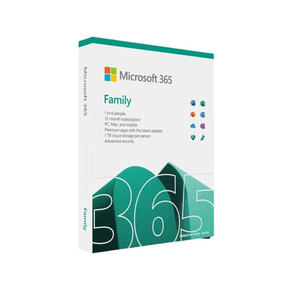 Microsoft Office 365 Family English Version