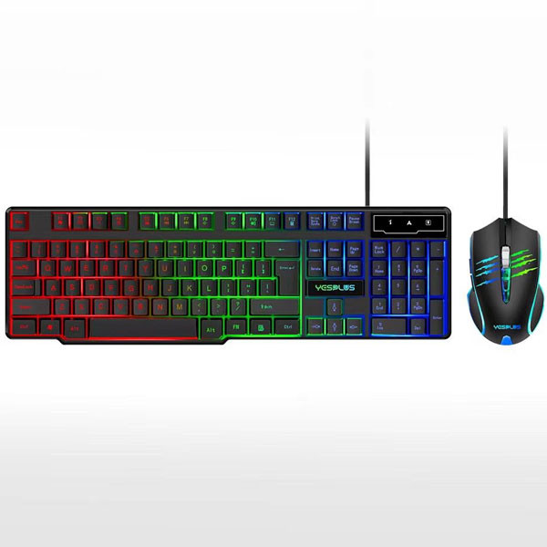 Yesplus Gaming Keyboard Mouse Gaming Full Set Model No. YS-1301