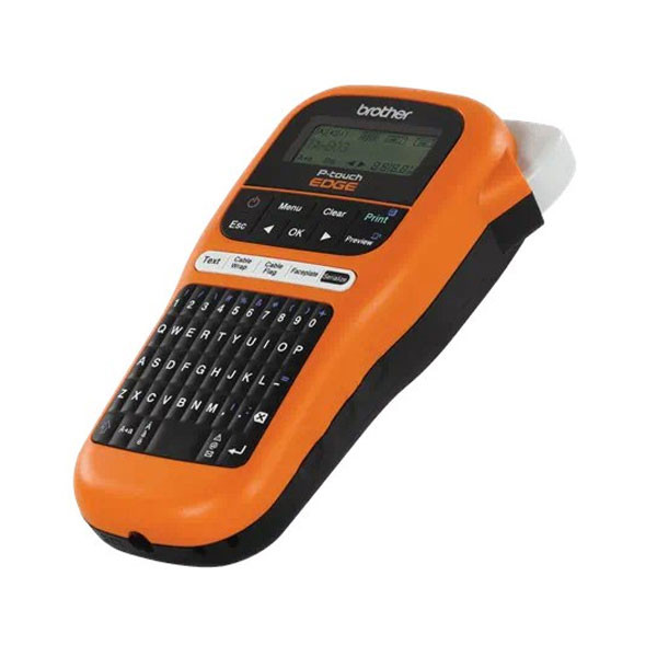 Brother Entry Level Industrial Handheld Labeling Tool Kit, Up to 12mm Labels, Model No. PTE110