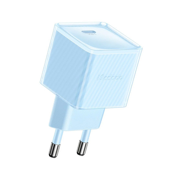 Mcdodo 20W 1C GAN Fast Charger (UK), Blue Color, Model No. CH-3762