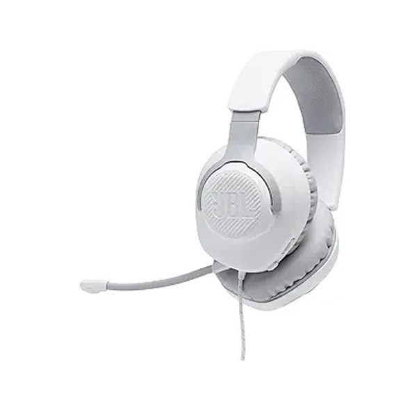 JBL Quantum 100 Gaming Headset, White Color