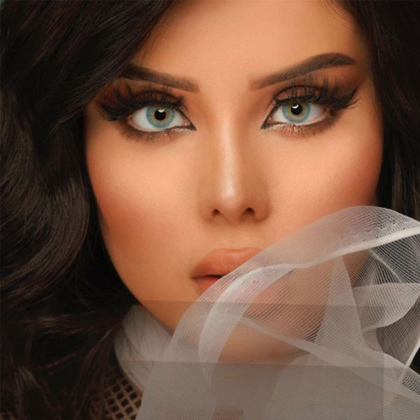 Kuka Beauty Blue Color Contact Lenses Model No. KU 124