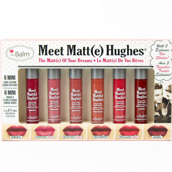 The Balm Cosmetics Meet Matt(e) Hughes 6-pc Mini Kit Vol. 12