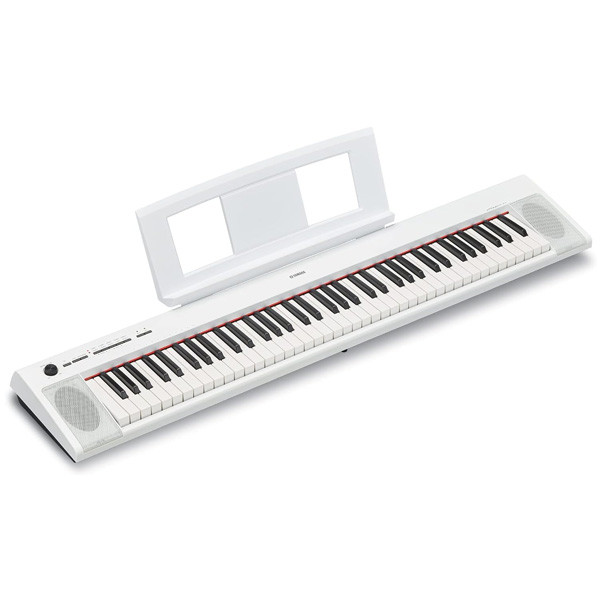 Yamaha Ultra-Portable Digital Piano White Color Model No. NP-32 WH