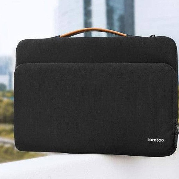 Tomtoc Defender A14 Laptop Briefcase, 15 to 15.6", Black Color, Model No. A14E1D1