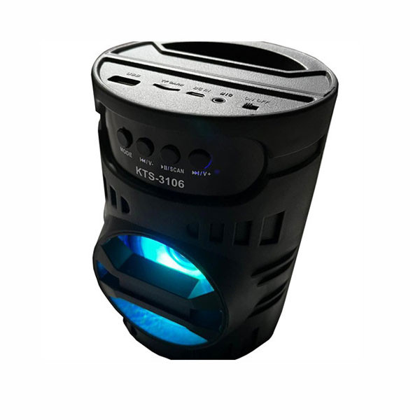 KTS Bluetooth Portable Speaker Mini Outdoor with Multifunction Model No. KTS-3106