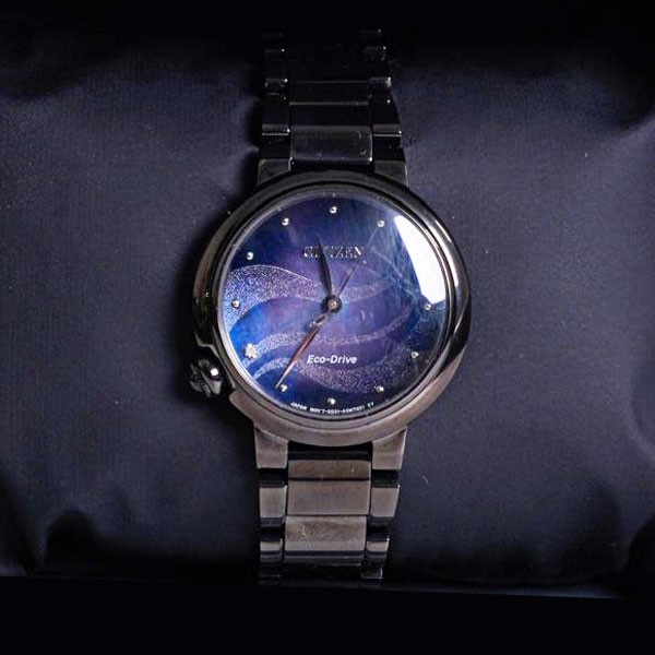 Citizen Blue Dial Eco Drive Stainless Steel Ladies Watch Model No. EM0915-86N