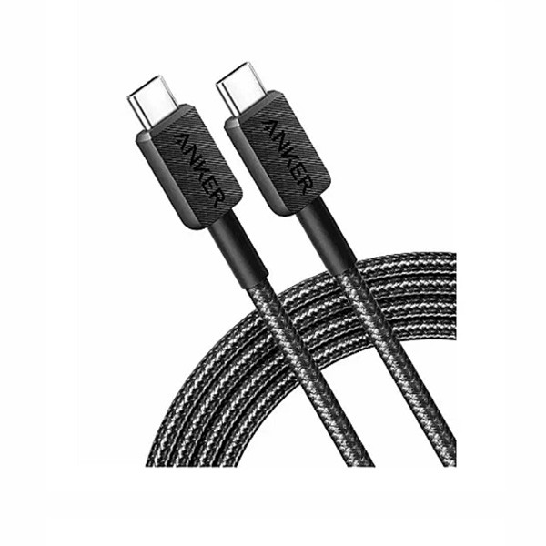 Anker USB-C to USB-C Cable 3ft 240W Braided, Black Color, Model No. A81D5H11