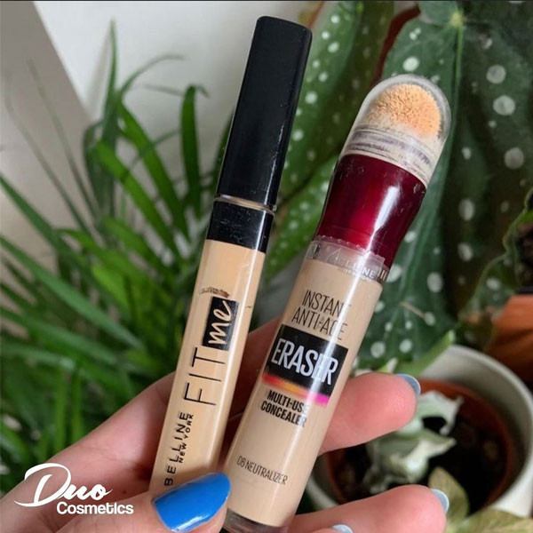 MAYBELLINE New York Fit Me Concealer + Instant Anti Age Eraser Concealer Set