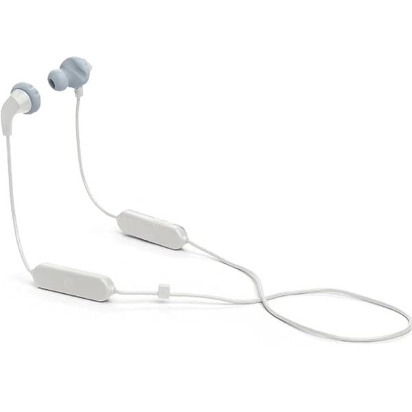JBL In Ear, IPX5, Bluetooth Headphones with Play/Pause & Volume Control, White Color, Model No. JBLENDURRUN2BTWHT