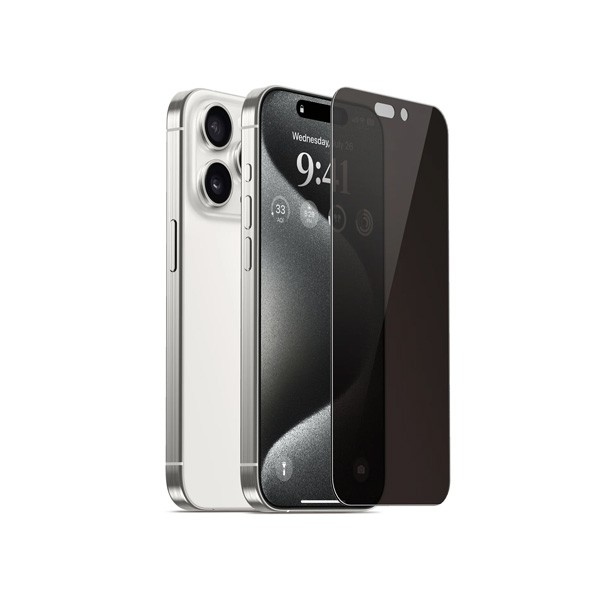 Sikenai Privacy Screen Protector for iPhone 15 Pro Max