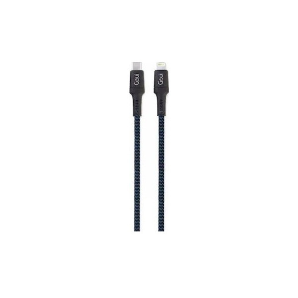 Goui  Data Cable, Type C - Lightning, Tough, 2m - Dark Blue, Model No. G-TOUGHC942M-DB