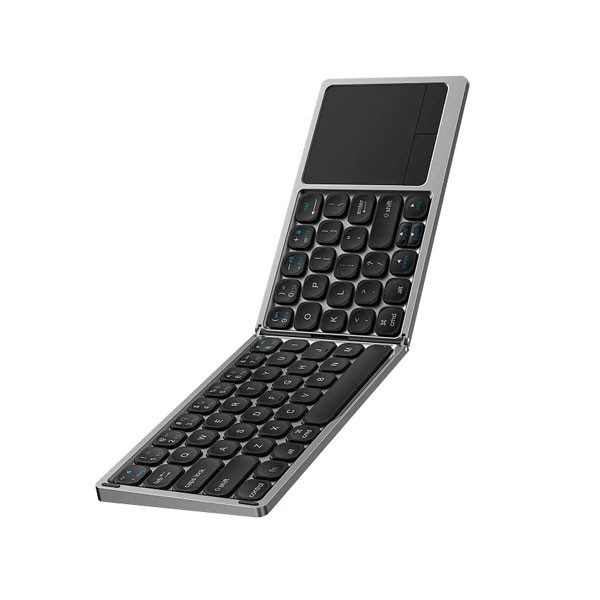 WiWU Fold Mini Rechargeable Wireless Keyboard with Touch Pad Model No. FMK-04
