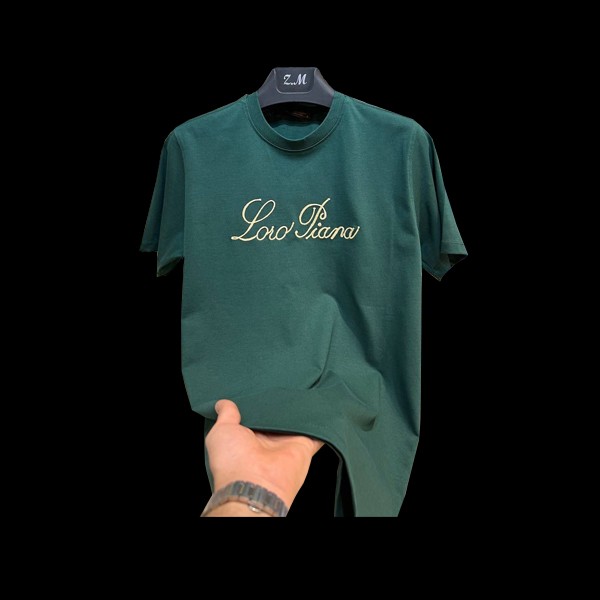 Loro Piana Single Color T-shirt for Men in Various Colors