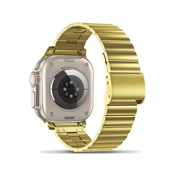 Spigen DuralPro Flex Steel Band For Apple Watch, Champagne Gold Color