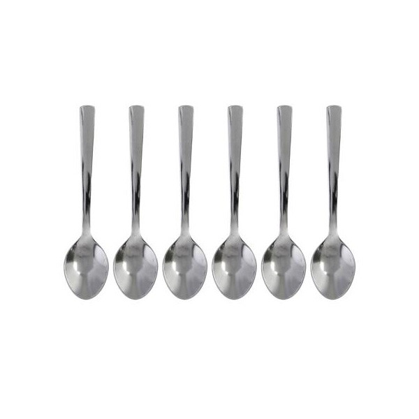 Royalford Cutlery-13 6Pcs SS Mocca Spoon 1x72, Model No. RF10066