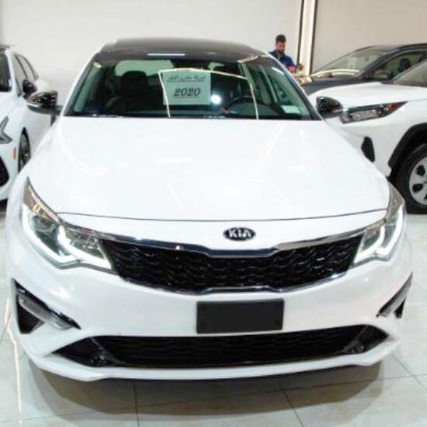 KIA Optima 2020 Limited v4, White Color, USED