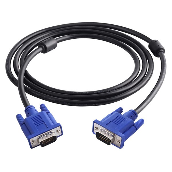 OEM VGA to VGA Cable 1.5m Support: PC, Monitor, LCD ,LED, Plasma, Projector, TFT, Black Color