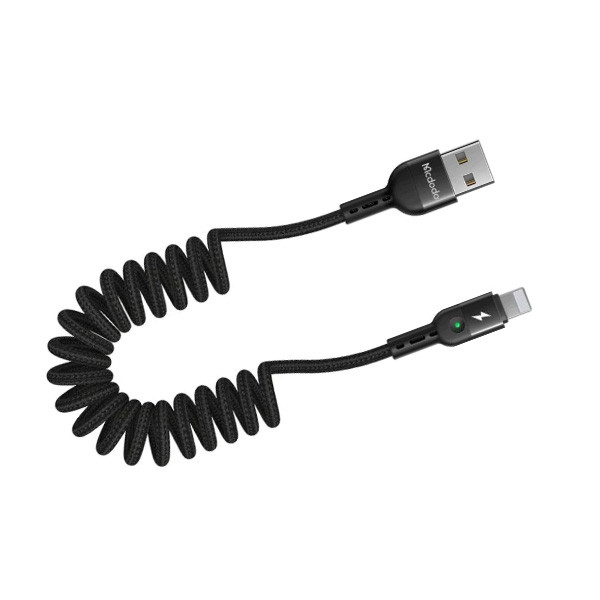Mcdodo Data Coiled Cable For Lightning Omega Series