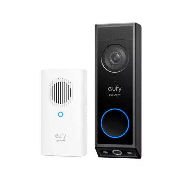 Anker Eufy Video Doorbell 2K E340, Black Color, Model No. E8214311