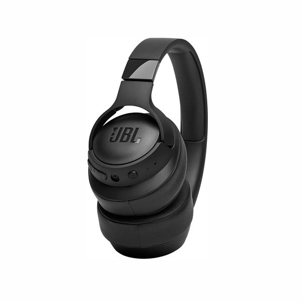 JBL Harman Wireless Over-Ear Bluetooth Headphones with Microphone, 50H Battery, Hands-Free Calls, Portable, Black, Model No. Tune 710BT