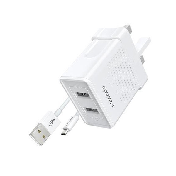 Mcdodo Dual USB Output Travel Charger Set Model No. HCH-5722