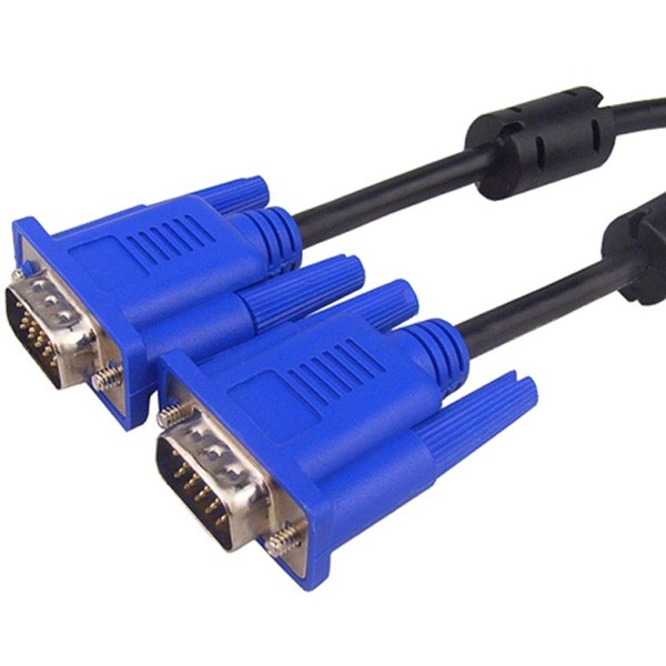 OEM VGA to VGA Cable 1.3m Support: PC, Monitor, LCD ,LED, Plasma, Projector, TFT, Black Color
