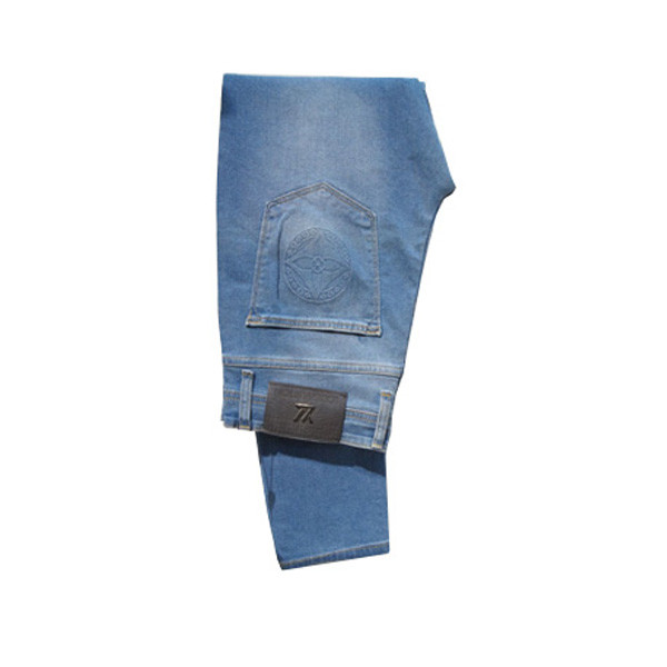 Louis Vuitton Jean for Men Straight Line - Blue Color
