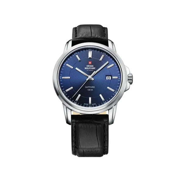 Swiss Military Classic Swiss Made Leather Men's Watch Model No. SM34039.14