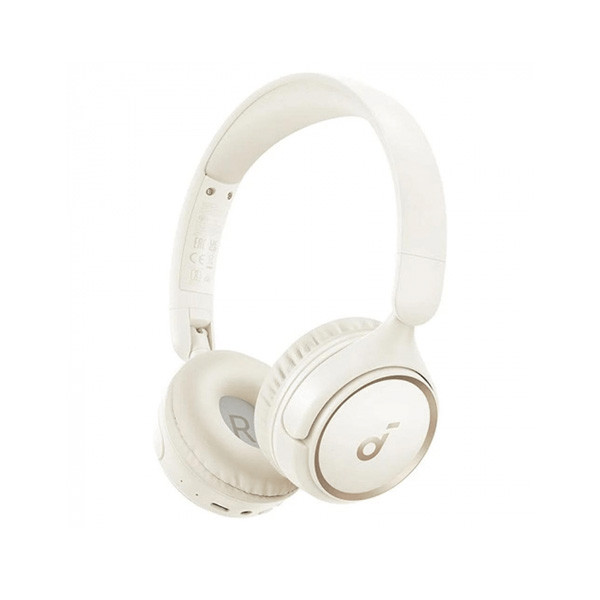 Anker Soundcore H30i On-Ear Wireless Headphones, White Color, Model No. A3012H21