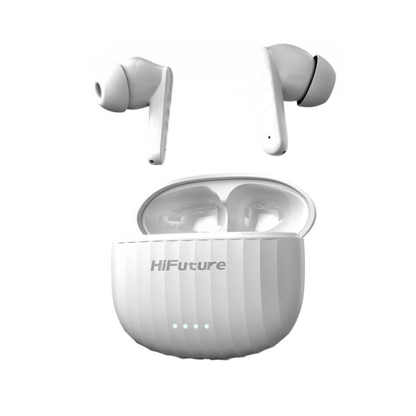 Hifuture ENC Earbuds Sonic Bliss, White Color