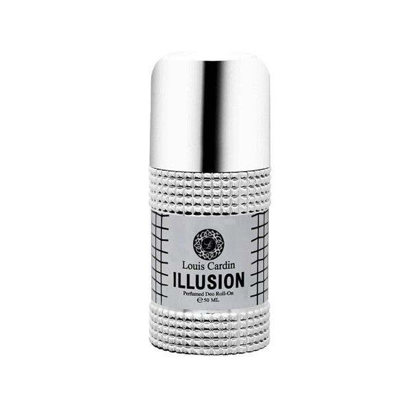 Louis Cardin Illusion for Men Perfumed Deo Roll-On 50ml AE