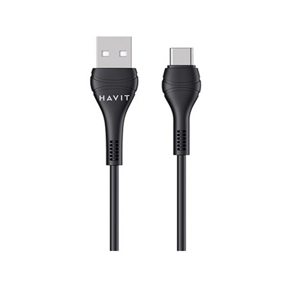 Havit USB-A to USB-C 1m, Black Color, Model No. CB6161