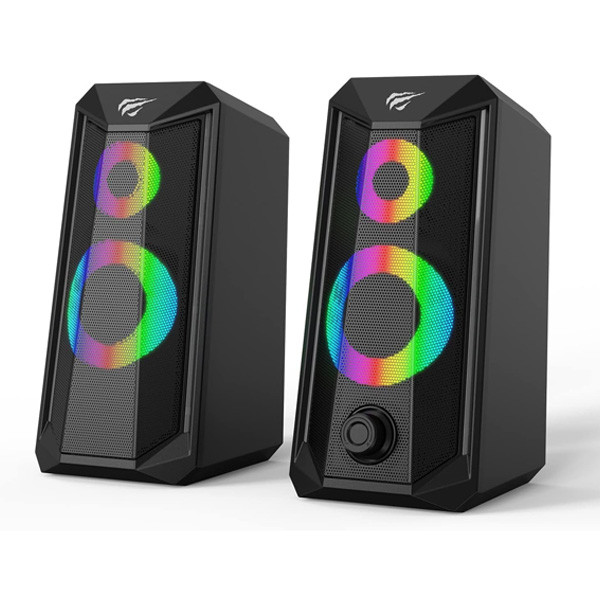 Havit USB2.0 Speaker 5Wx2, Black Color, Model No. SK202
