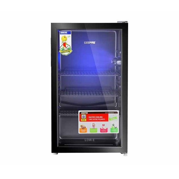 Geepas Showcase Chiller, 120lt, Model No. GSC1223