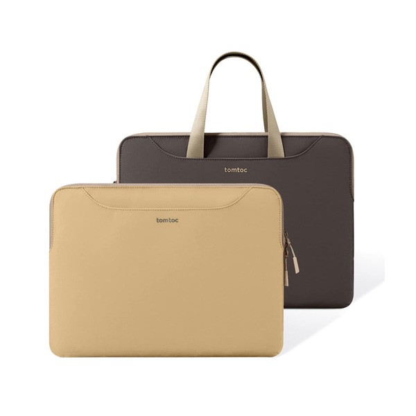 Tomtoc The-Her A21 Laptop Handbag 14", Cookie Color, Model No. A21D3K1