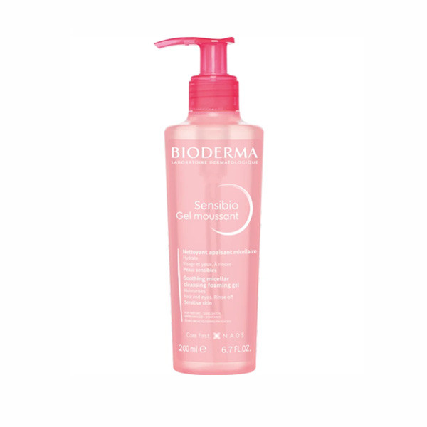 Bioderma Sensibio Gel Moussant Cleansing Foam for Sensitive Skin 200ml
