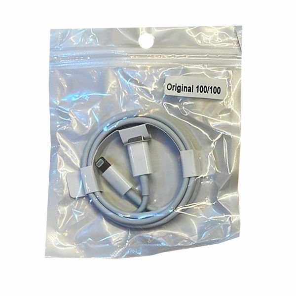 OEM USB-C to Lightning Cable (1m) for iPhone & iPad Models, White Color